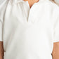 OFF WHITE LITTLE ONES OPEN COLLAR POLO