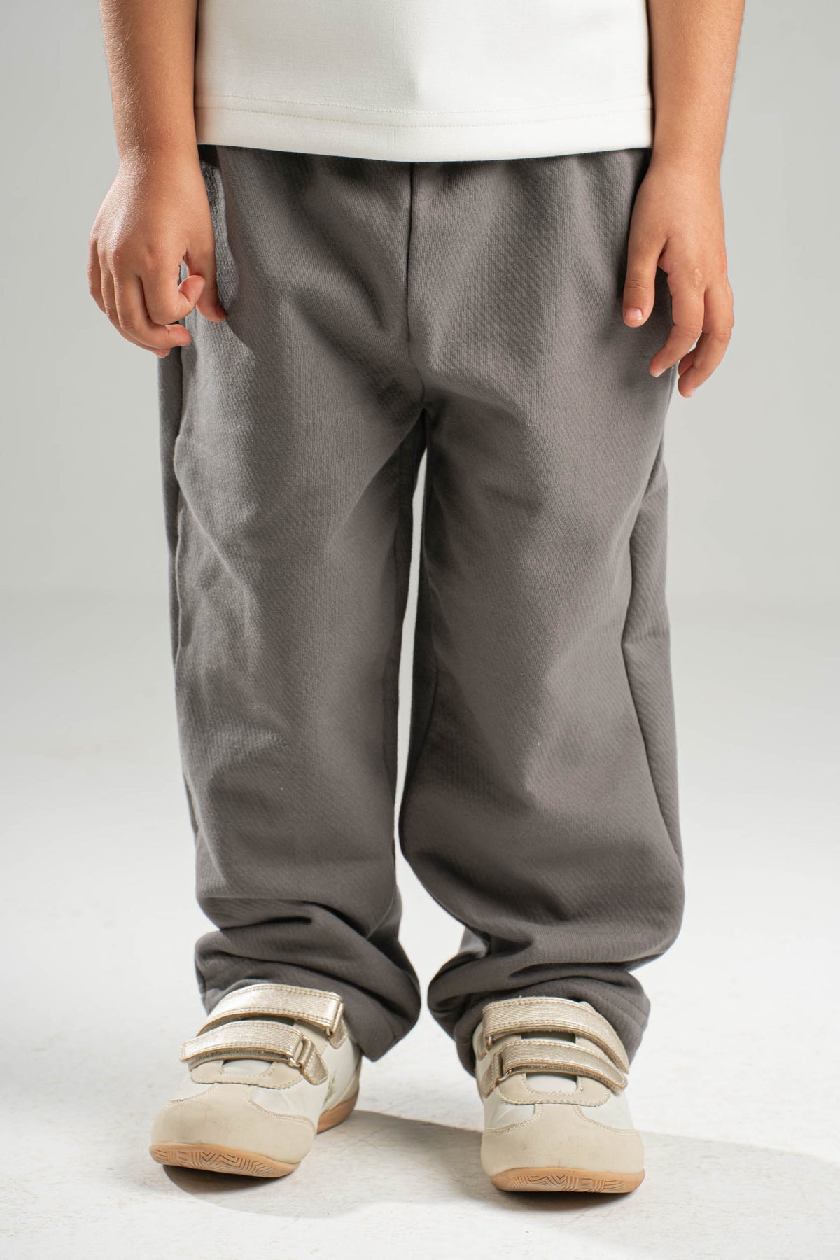 DARK GREY LITTLE ONES RELAXED LIGHTWEIGHT SWEATPANTS