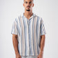 WAFFLE STRIPED MULTI-COLOR SHIRT