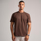DARK BROWN ESSENTIAL T-SHIRT