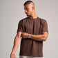 DARK BROWN ESSENTIAL T-SHIRT
