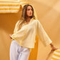 BUTTERMILK YELLOW RELAXED LINEN SHIRT