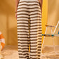 OFFWHITE X BROWN STRIPED KNITTED PANTS