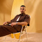 DARK BROWN BOXY OVERSHIRT