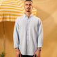 SKY-BLUE LINEN SHIRT