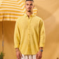 LIGHT YELLOW LINEN SHIRT