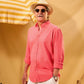 WATERMELON LINEN SHIRT