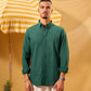 DARK GREEN LINEN SHIRT