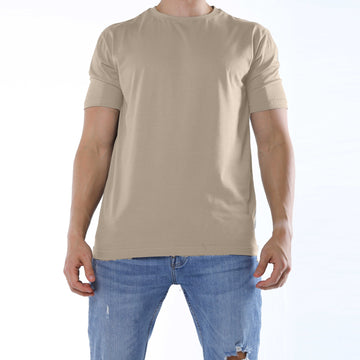 BEIGE REGULAR T-SHIRT