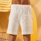 OFF WHITE TEXTURED SHORTS