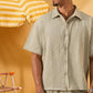 MINT GREEN RIDGED OVERSHIRT