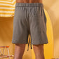 GREY RIDGED SHORT