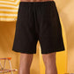 BLACK RIDGED SHORT