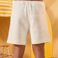 OFF WHITE WAFFLE SHORTS