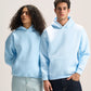 SKY-BLUE OVER-SIZED HOODIE