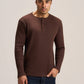 LONG SLEEVE HENLEY SHIRT