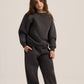 DARK GREY LITTLE ONES RELAXED-FIT SWEATPANT