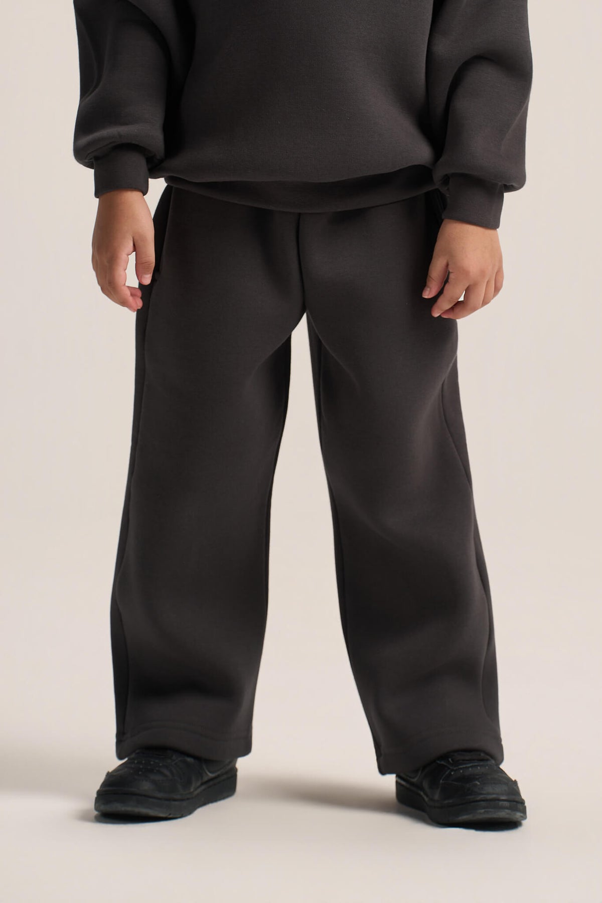 DARK GREY LITTLE ONES RELAXED-FIT SWEATPANT