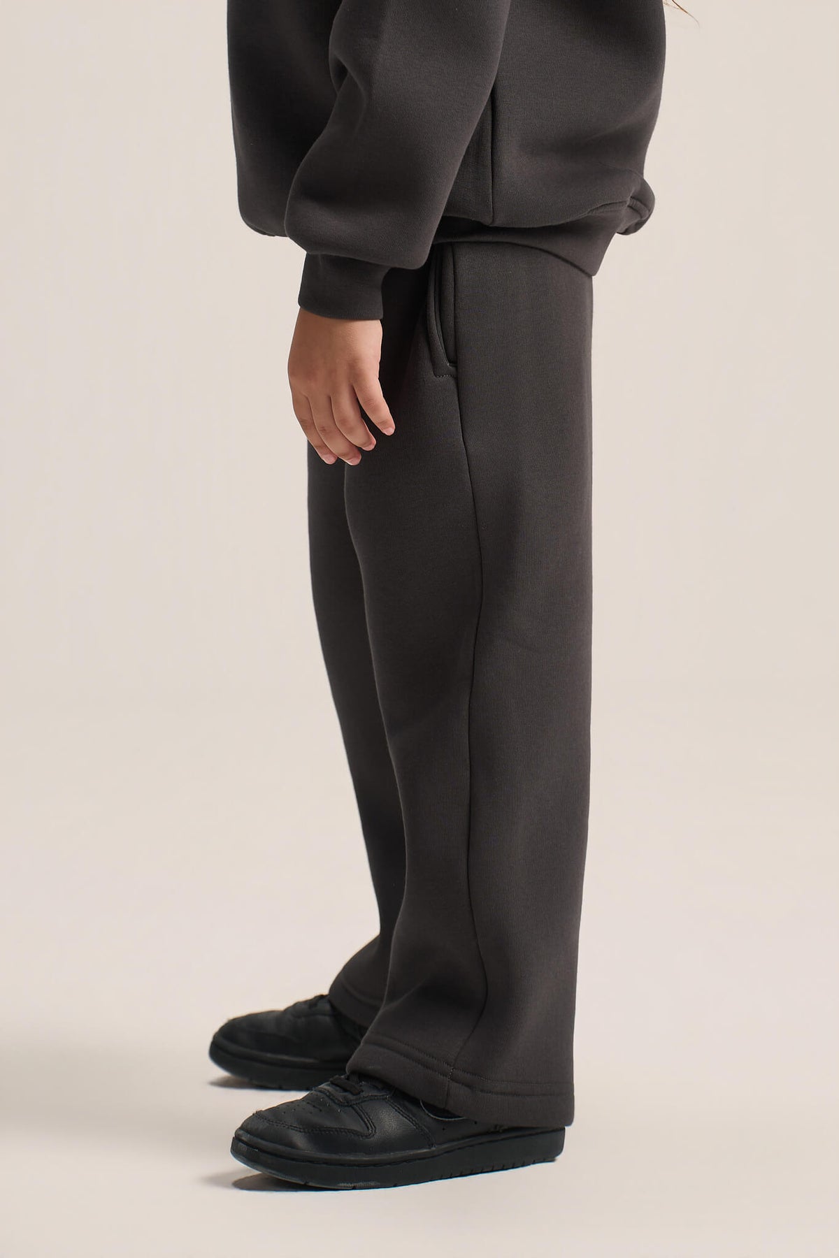 DARK GREY LITTLE ONES RELAXED-FIT SWEATPANT