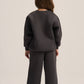 DARK GREY LITTLE ONES RELAXED-FIT SWEATPANT