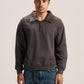 V-NECK COLLAR SWEATSHIRT