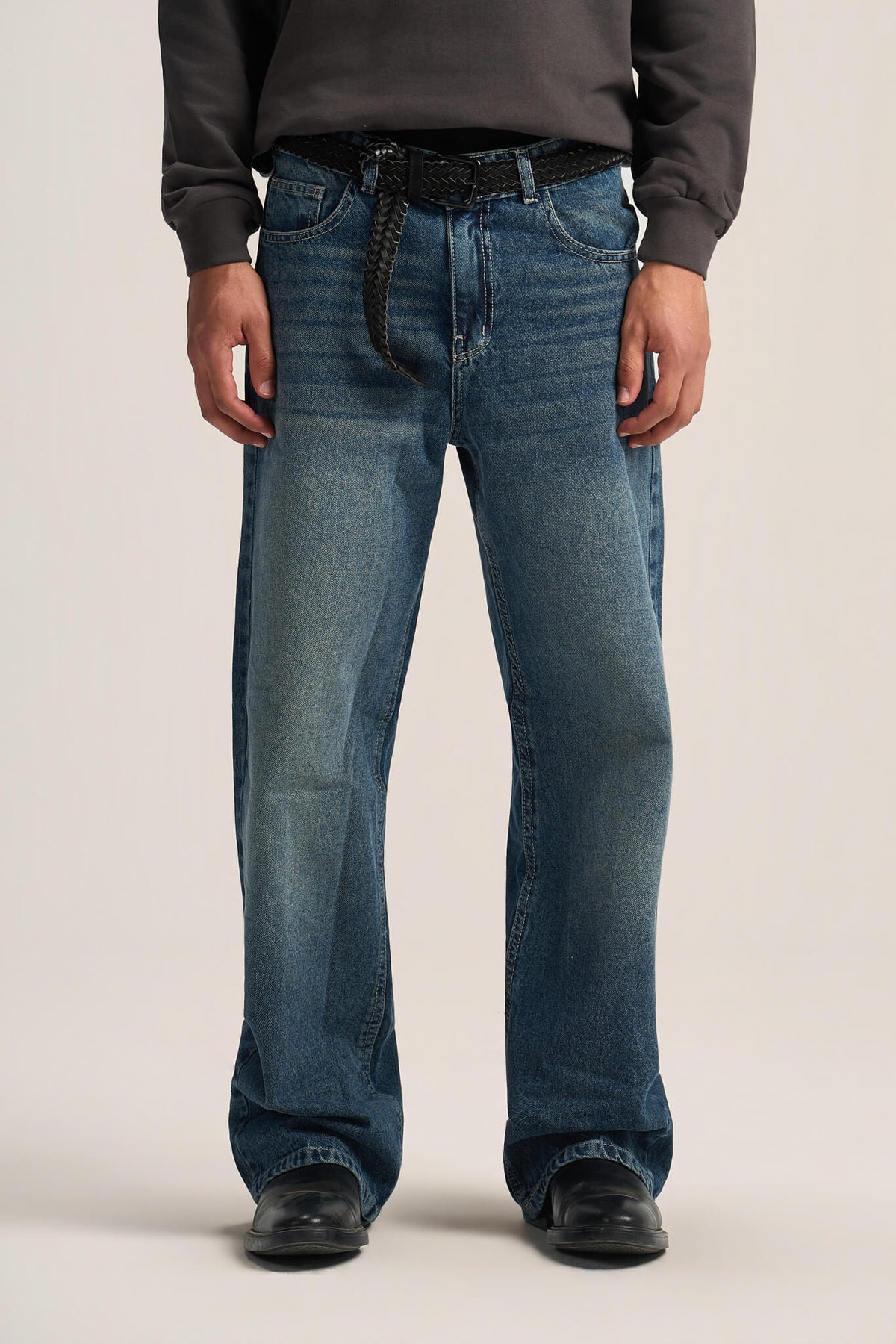 EVERYDAY STRAIGHT LEG DENIM PANTS