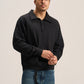 V-NECK COLLAR SWEATSHIRT