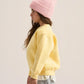 BUTTERMILK YELLOW LITTLE ONES BOXY-FIT CREWNECK