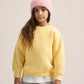 BUTTERMILK YELLOW LITTLE ONES BOXY-FIT CREWNECK
