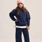NAVY BLUE LITTLE ONES RELAXED-FIT SWEATPANT