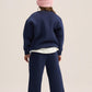 NAVY BLUE LITTLE ONES RELAXED-FIT SWEATPANT