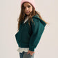 TEAL LITTLE ONES ESSENTIAL ZIP UP HOODIE
