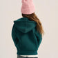 TEAL LITTLE ONES ESSENTIAL ZIP UP HOODIE
