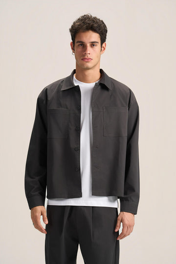 ESSENTIAL TAILORED OVERSHIRT