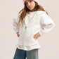 OFF WHITE LITTLE ONES ESSENTIAL ZIP UP HOODIE