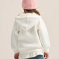 OFF WHITE LITTLE ONES ESSENTIAL ZIP UP HOODIE