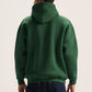 DARK GREEN OVER-SIZED HOODIE