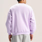LAVENDER BOXY-FIT CREWNECK