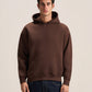 DARK BROWN OVER-SIZED HOODIE