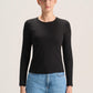 ROUND NECK LONG SLEEVE TOP