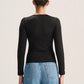 ROUND NECK LONG SLEEVE TOP