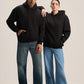 BLACK OVER-SIZED HOODIE