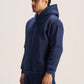 NAVY BLUE OVER-SIZED HOODIE