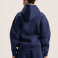 NAVY BLUE OVER-SIZED HOODIE