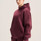 BURGUNDY OVER-SIZED HOODIE