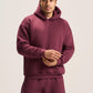 BURGUNDY OVER-SIZED HOODIE