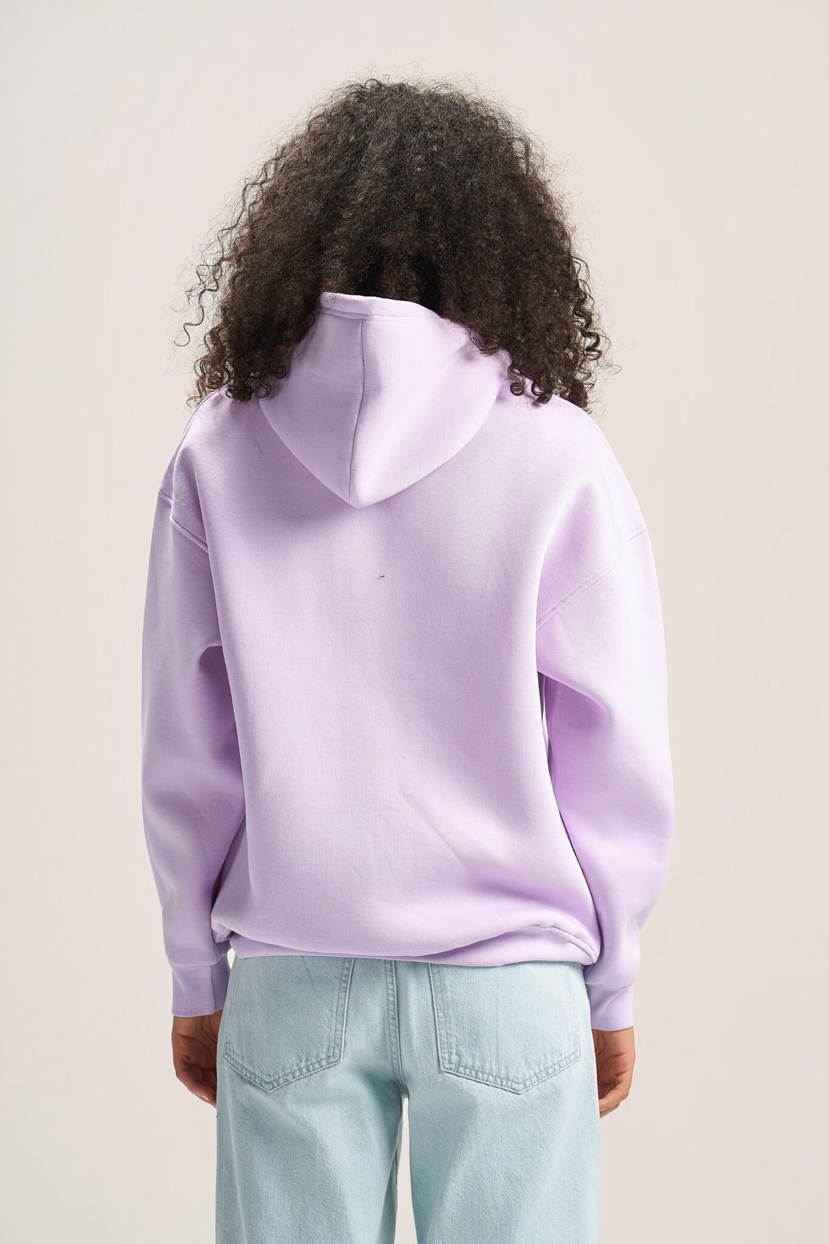 LAVENDER OVER-SIZED HOODIE