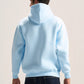 SKY-BLUE OVER-SIZED HOODIE