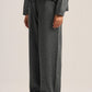 DARK GREY COZY KNIT PANTS