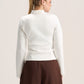 LONG SLEEVE MANDARIN TOP